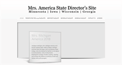 Desktop Screenshot of mrsminnesotaamerica.com